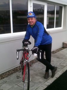 John Thompson at the reliability trial HQ