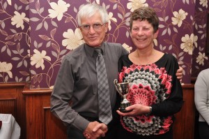 Derek Lusher with Jenny Anderson