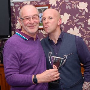 A loving moment for John Dupen?