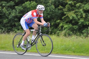 Tim Revell - first TT on tri-bars