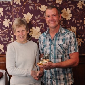 Chris Wallis won the Freewheel Trophy. In times gone by it had three wheels to go with the name.