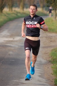 Lee Cook has a natural running style
