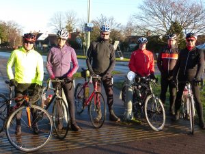 Gathering for the club run