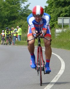 Womack setting off (photo by Fergus Muir)