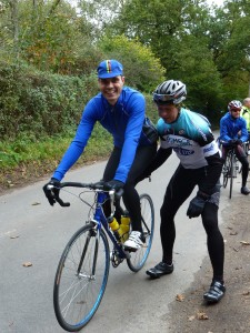 Pat Harbord ready for the freewheeling