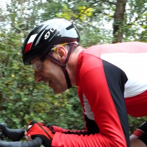 Mike Bretton assumes the aero tuck