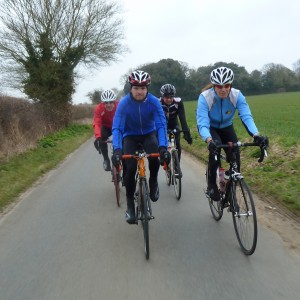 The club run west of Loddon