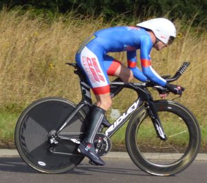 Richards at the turn (photo: Fergus Muir)