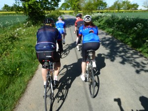 On the club run