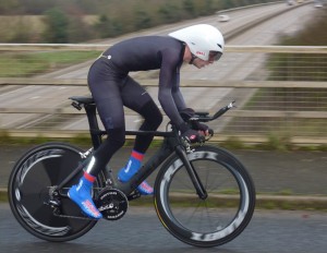 Richards on the bridge at the turn (Photo by Fergus Muir)
